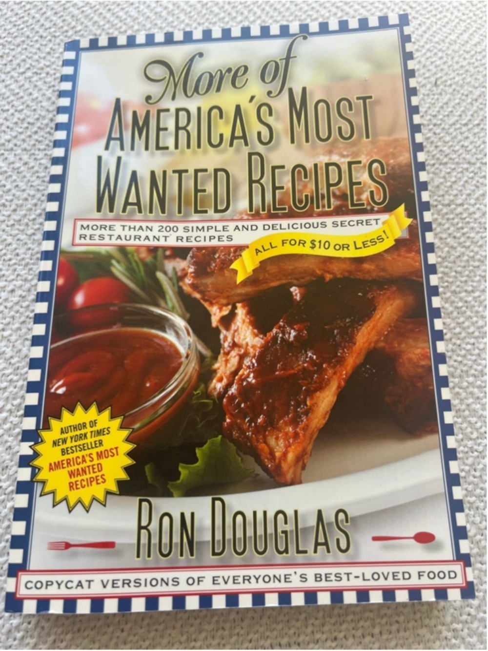 Cookbook More of America's Most Wanted Recipes